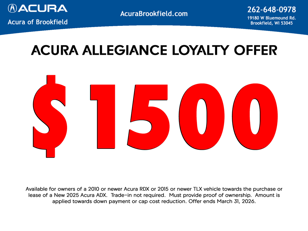 2025 Acura ADX A-Spec Package