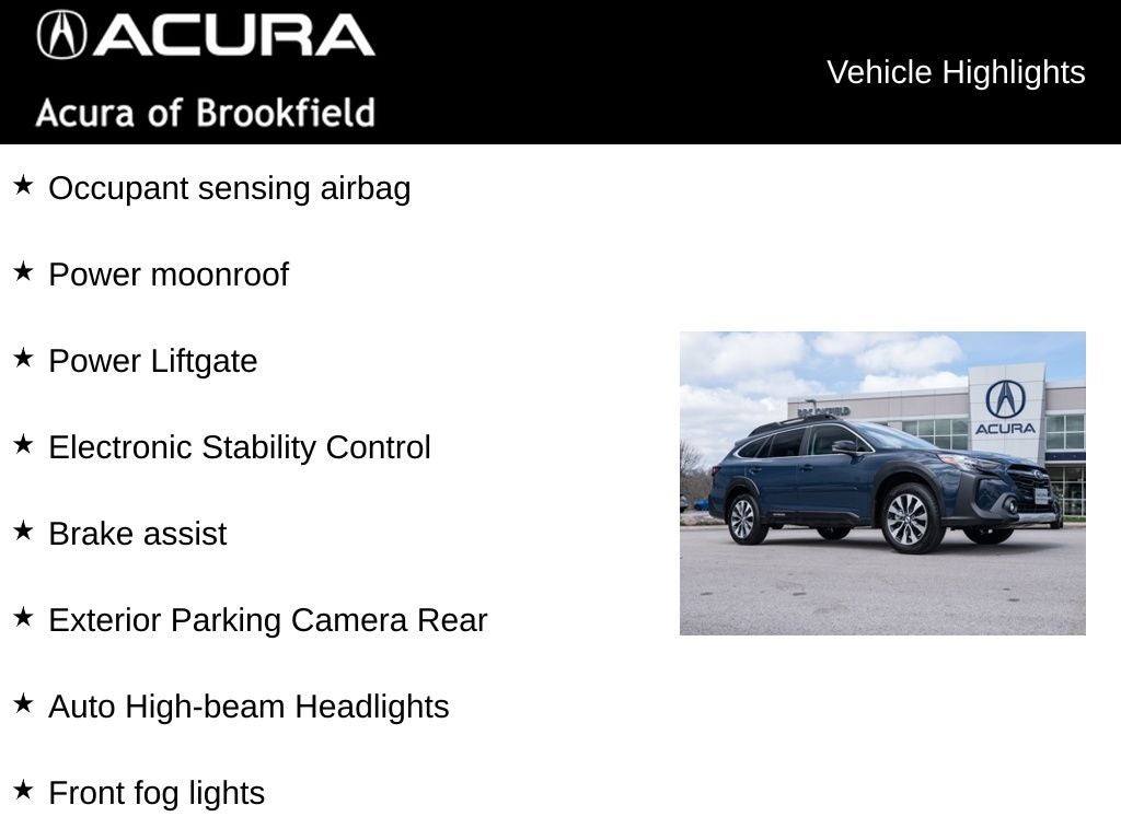 2024 Subaru Outback Limited XT