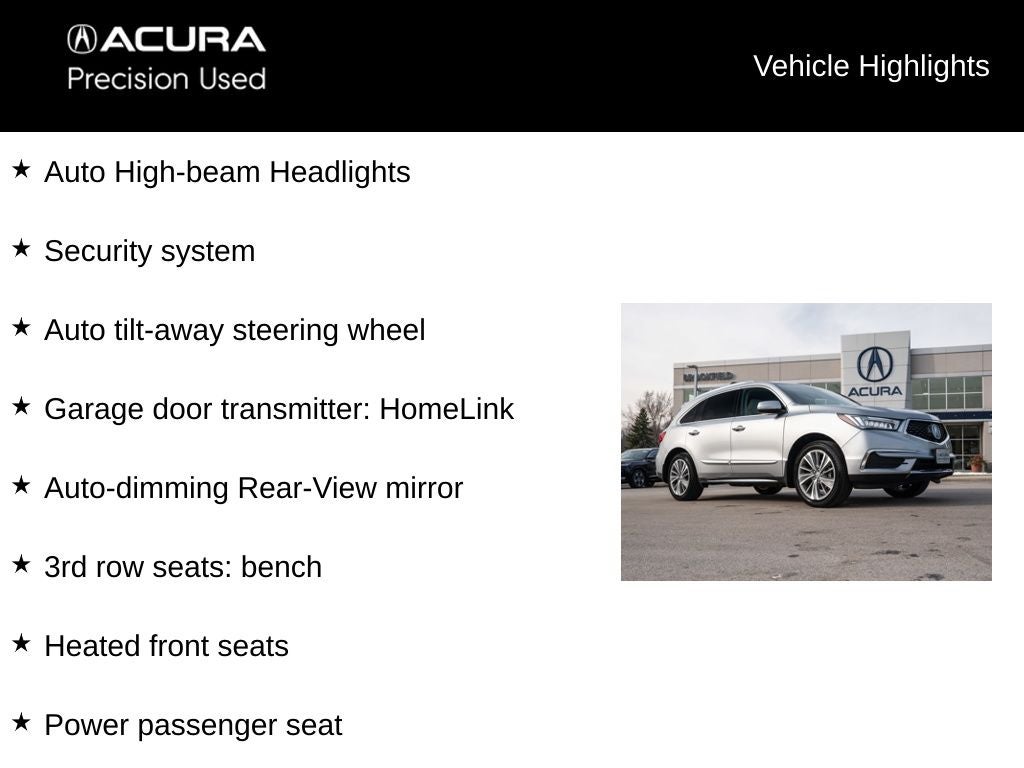 2017 Acura MDX 3.5L SH-AWD w/Technology Package
