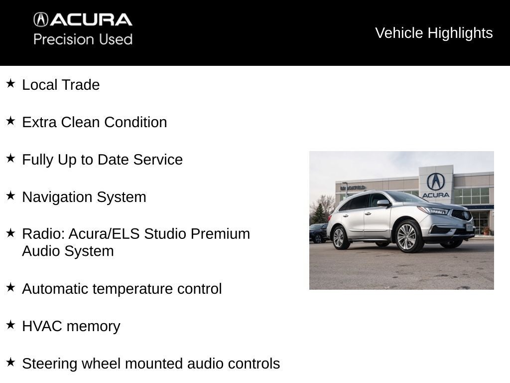 2017 Acura MDX 3.5L SH-AWD w/Technology Package