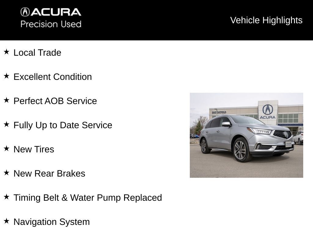 2017 Acura MDX 3.5L SH-AWD w/Advance Package