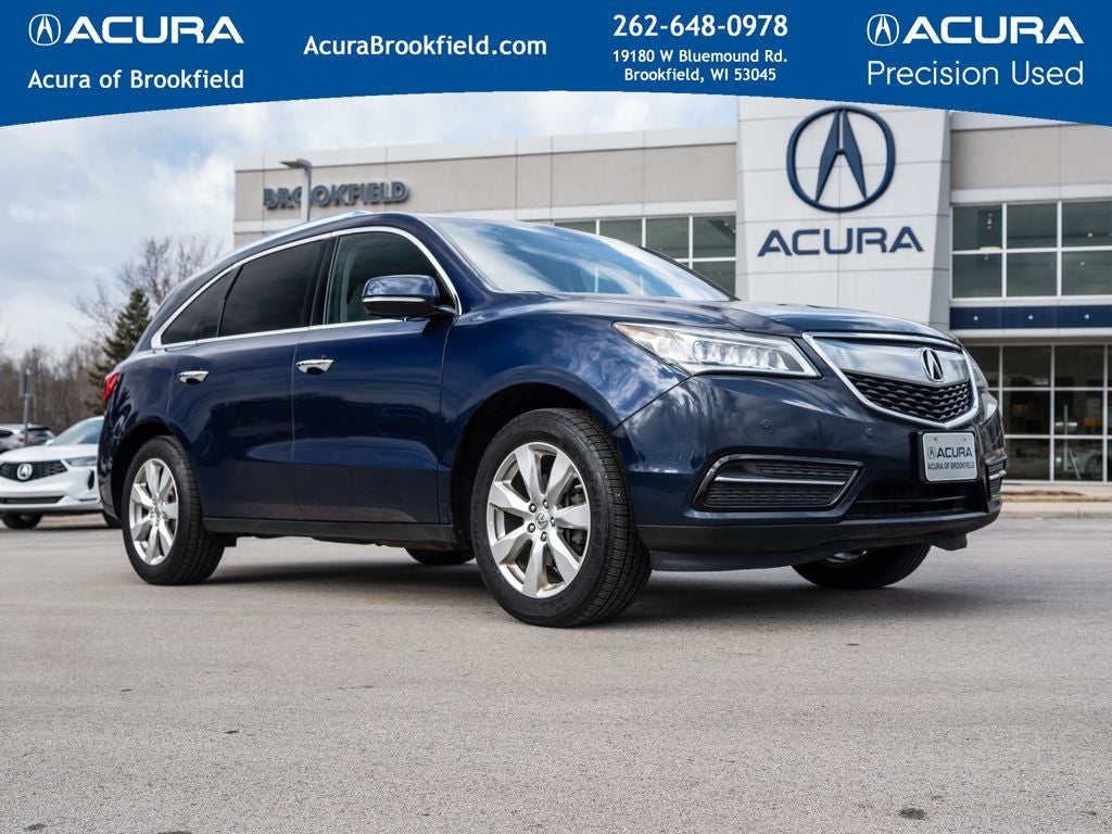 2016 Acura MDX 3.5L SH-AWD w/Advance & Entertainment Pkgs