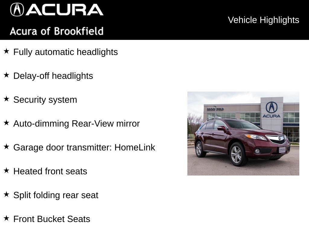 2015 Acura RDX Technology Package