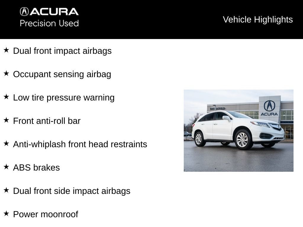 2018 Acura RDX Technology Package