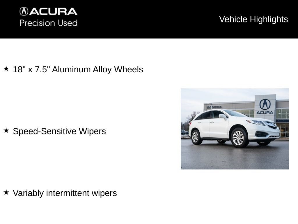 2018 Acura RDX Technology Package