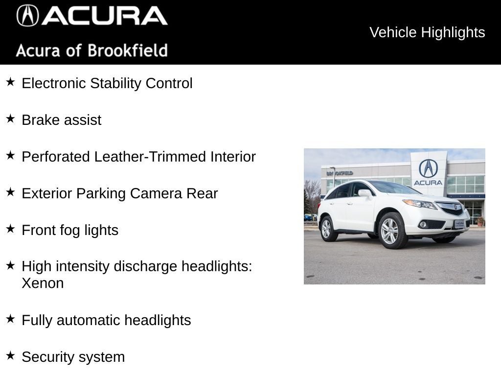 2015 Acura RDX Technology Package