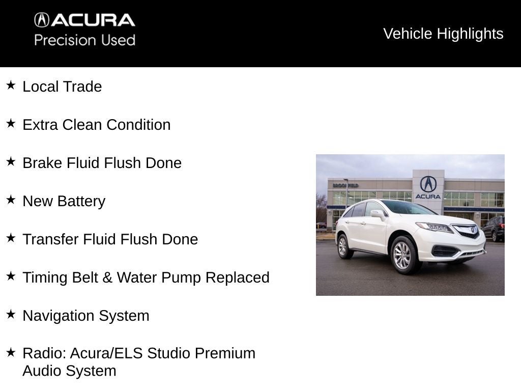 2017 Acura RDX Technology Package