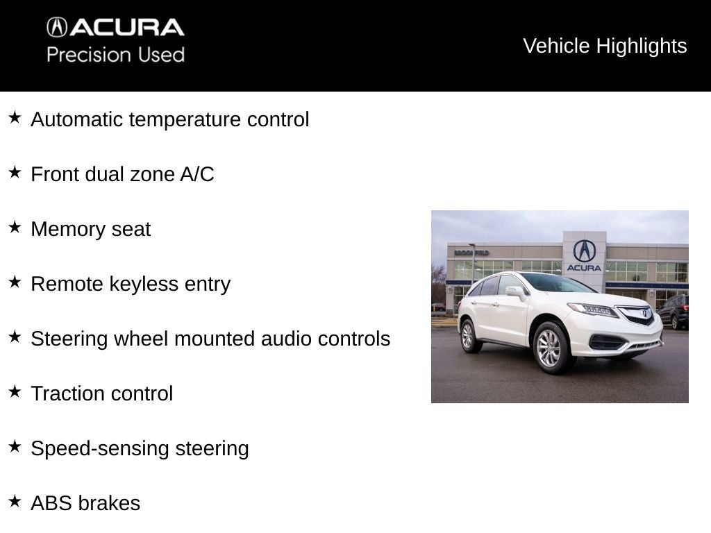 2017 Acura RDX Technology Package