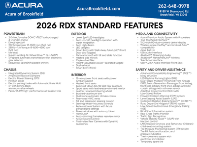 2026 Acura RDX Base SH-AWD