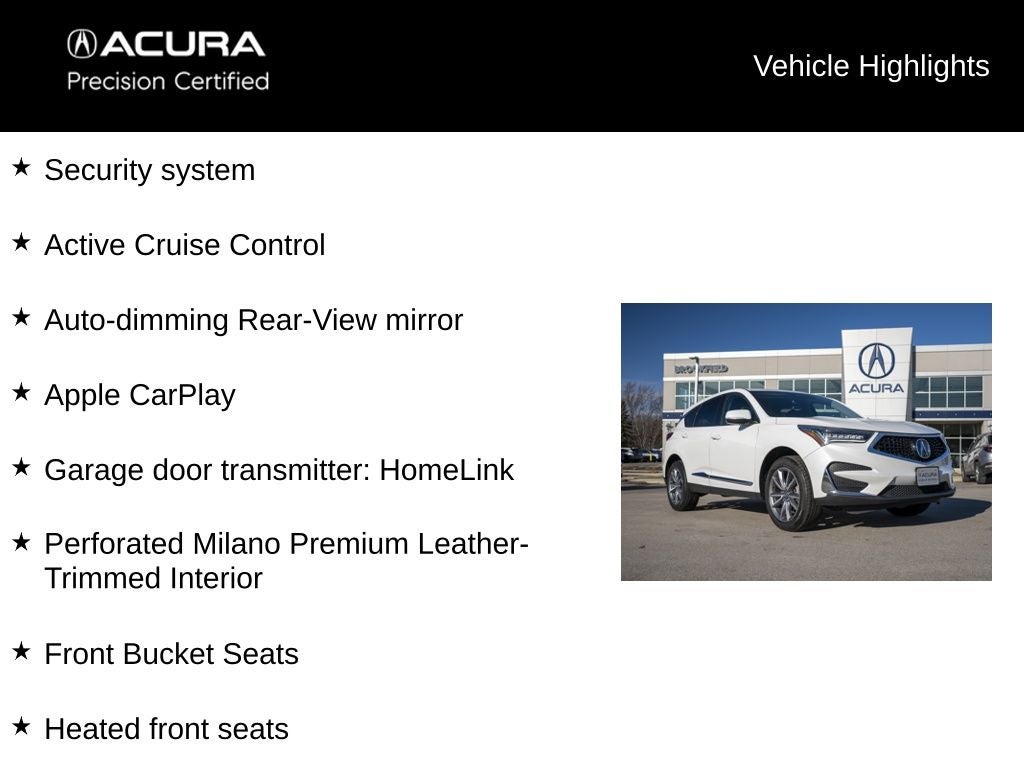 2020 Acura RDX Technology Package SH-AWD