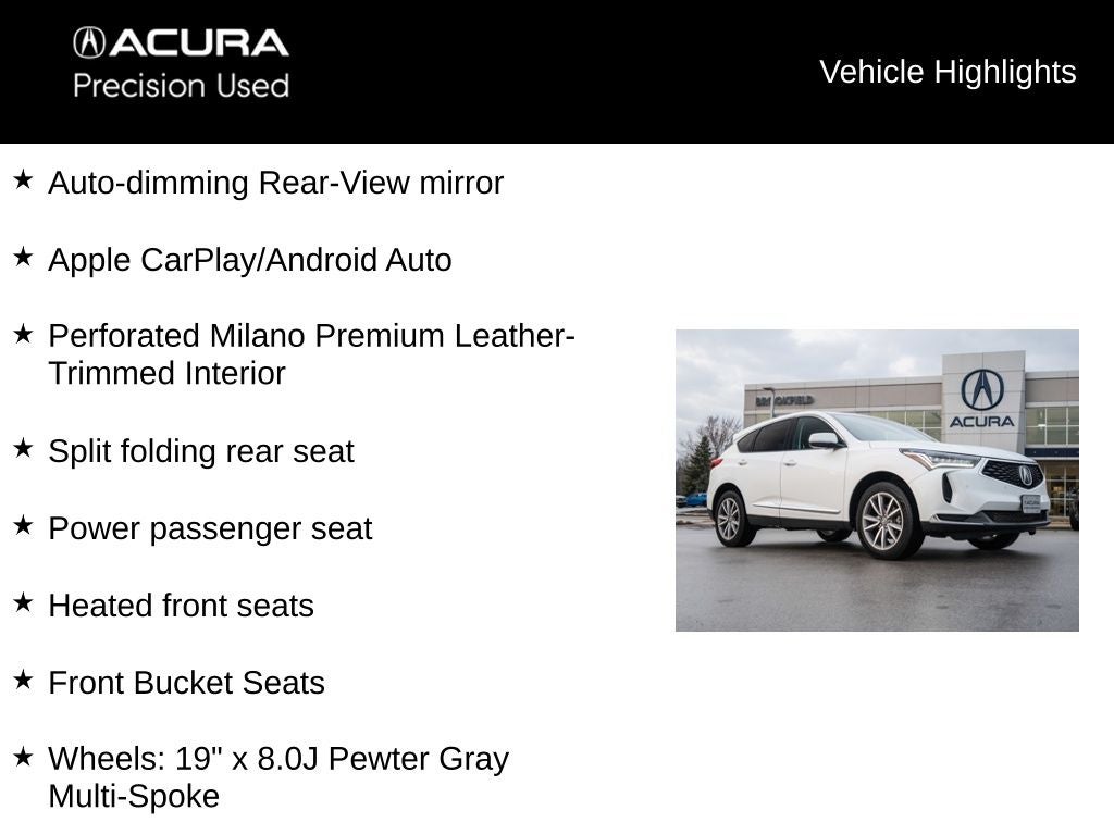 2023 Acura RDX Technology Package SH-AWD