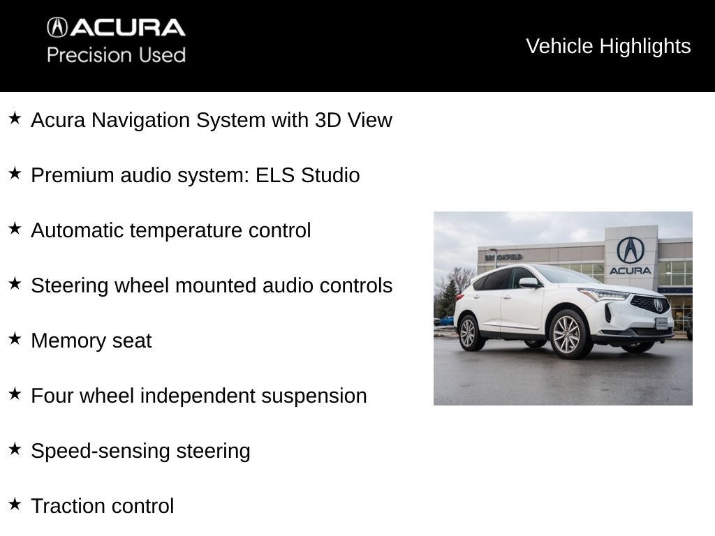 2023 Acura RDX Technology Package SH-AWD