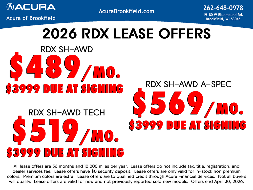 2026 Acura RDX Technology Package SH-AWD