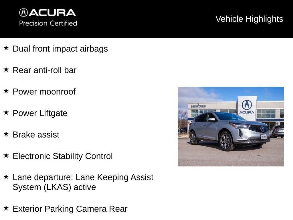 2025 Acura RDX Technology Package SH-AWD