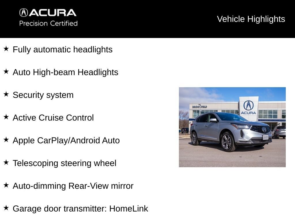 2025 Acura RDX Technology Package SH-AWD