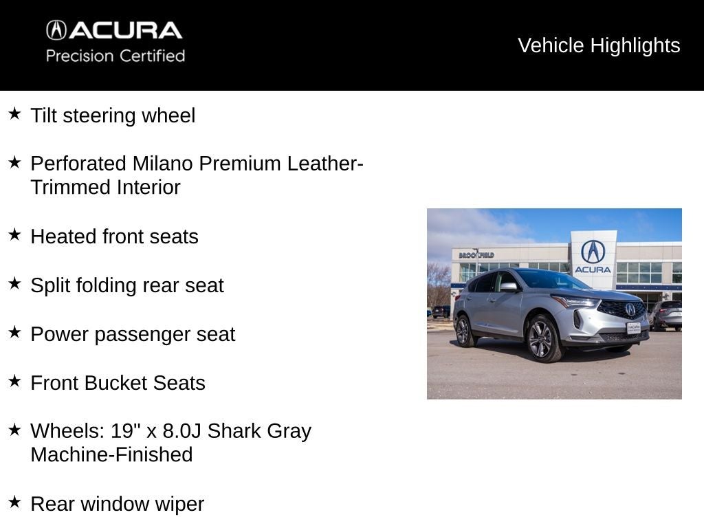2025 Acura RDX Technology Package SH-AWD