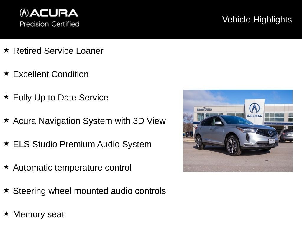 2025 Acura RDX Technology Package SH-AWD