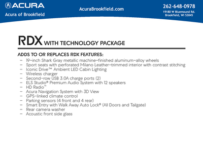 2026 Acura RDX Technology Package SH-AWD
