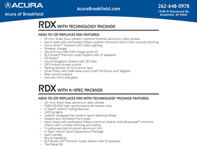 2026 Acura RDX A-Spec Package SH-AWD