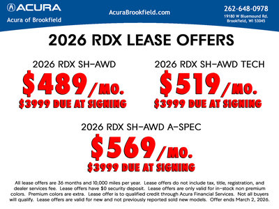 2026 Acura RDX A-Spec Package SH-AWD