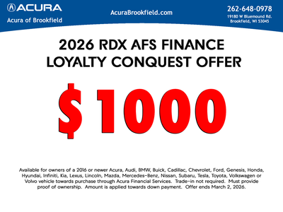 2026 Acura RDX Advance Package SH-AWD