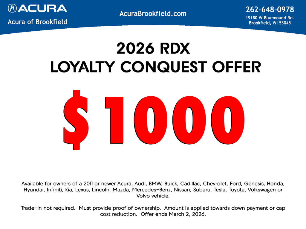 2026 Acura RDX Advance Package SH-AWD