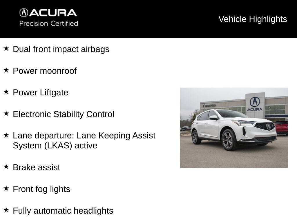 2023 Acura RDX Advance Package SH-AWD