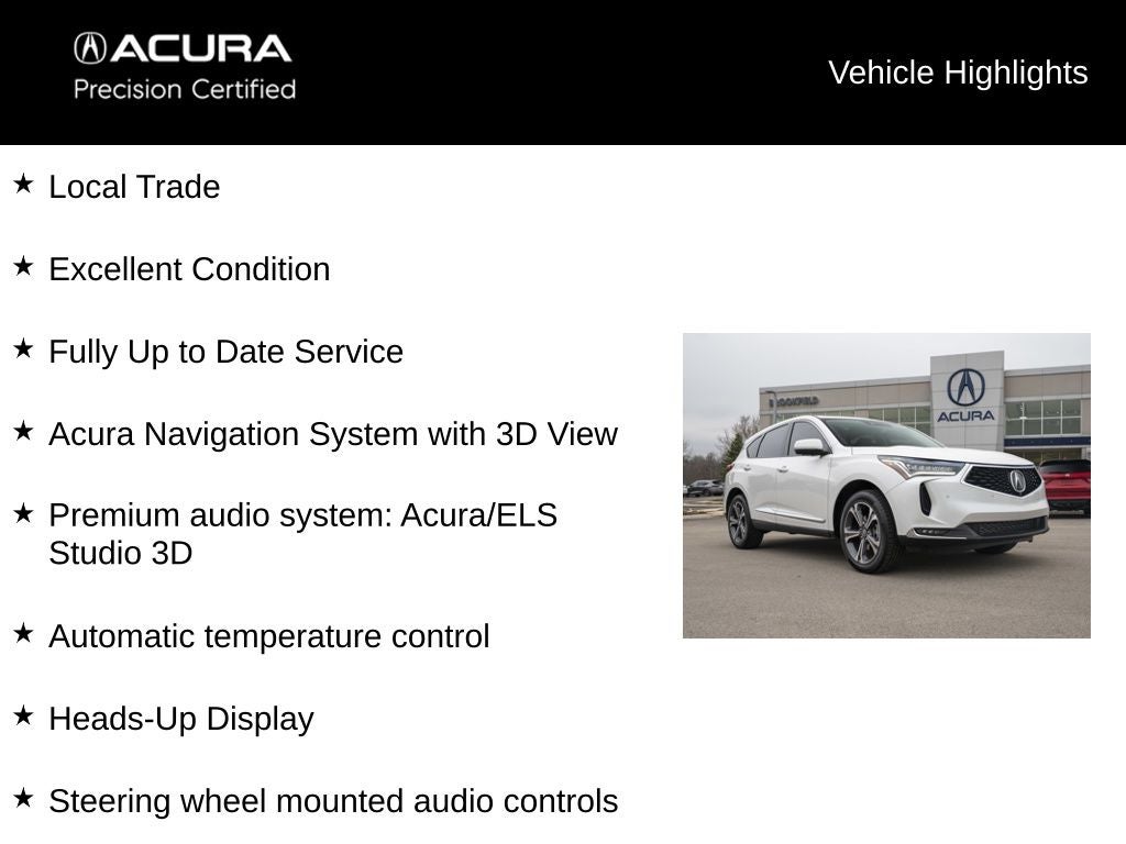 2023 Acura RDX Advance Package SH-AWD