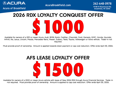 2026 Acura RDX Advance Package SH-AWD