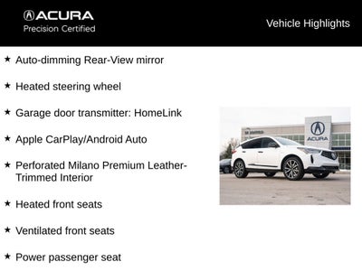 2025 Acura RDX A-Spec Advance Package SH-AWD