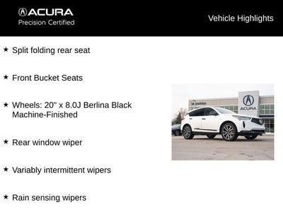 2025 Acura RDX A-Spec Advance Package SH-AWD