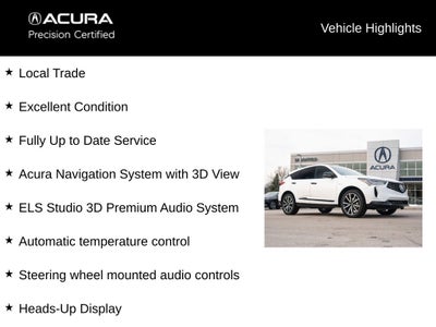 2025 Acura RDX A-Spec Advance Package SH-AWD