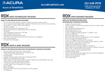 2026 Acura RDX A-Spec Advance Package SH-AWD