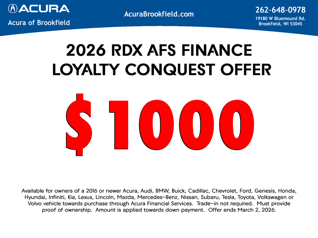 2026 Acura RDX A-Spec Advance Package SH-AWD