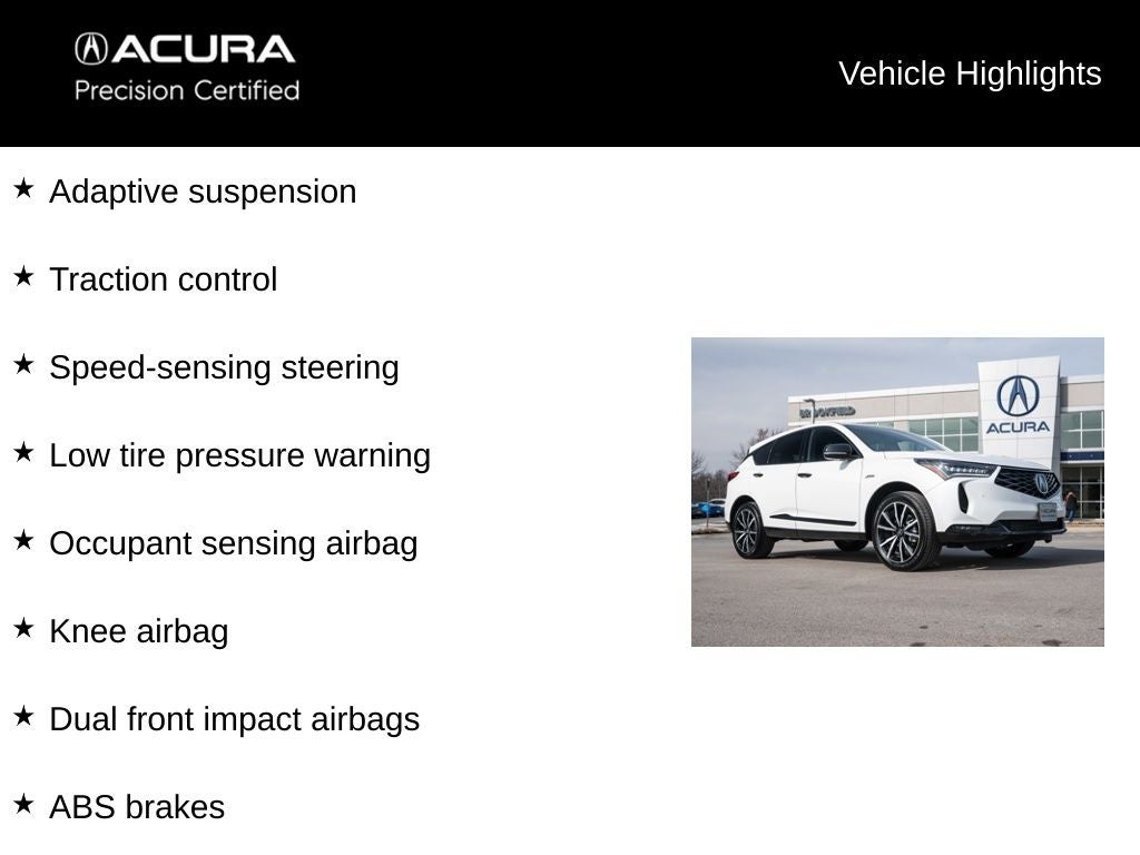 2025 Acura RDX A-Spec Advance Package SH-AWD