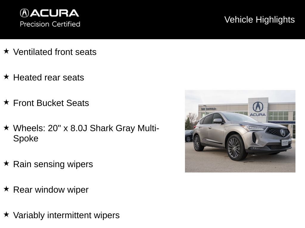 2024 Acura RDX A-Spec Advance Package SH-AWD
