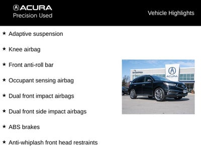 2018 Acura MDX 3.5L SH-AWD w/Advance & Entertainment Pkgs