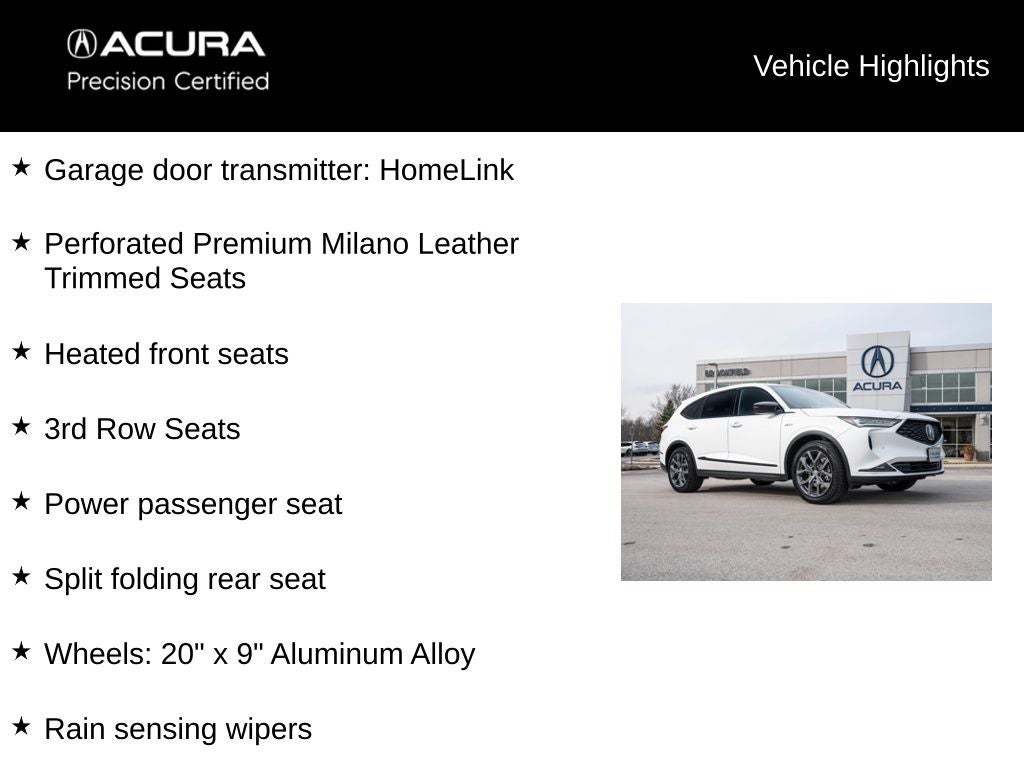 2023 Acura MDX A-Spec SH-AWD