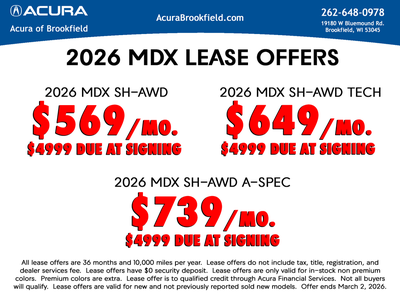 2026 Acura MDX A-Spec SH-AWD
