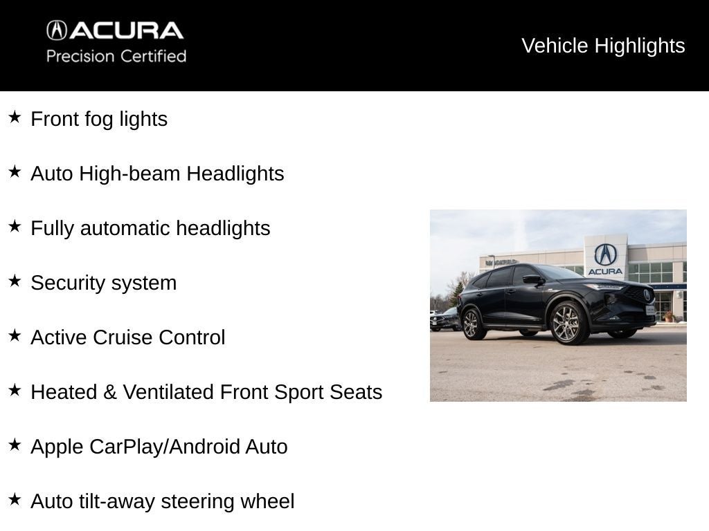 2024 Acura MDX A-Spec SH-AWD
