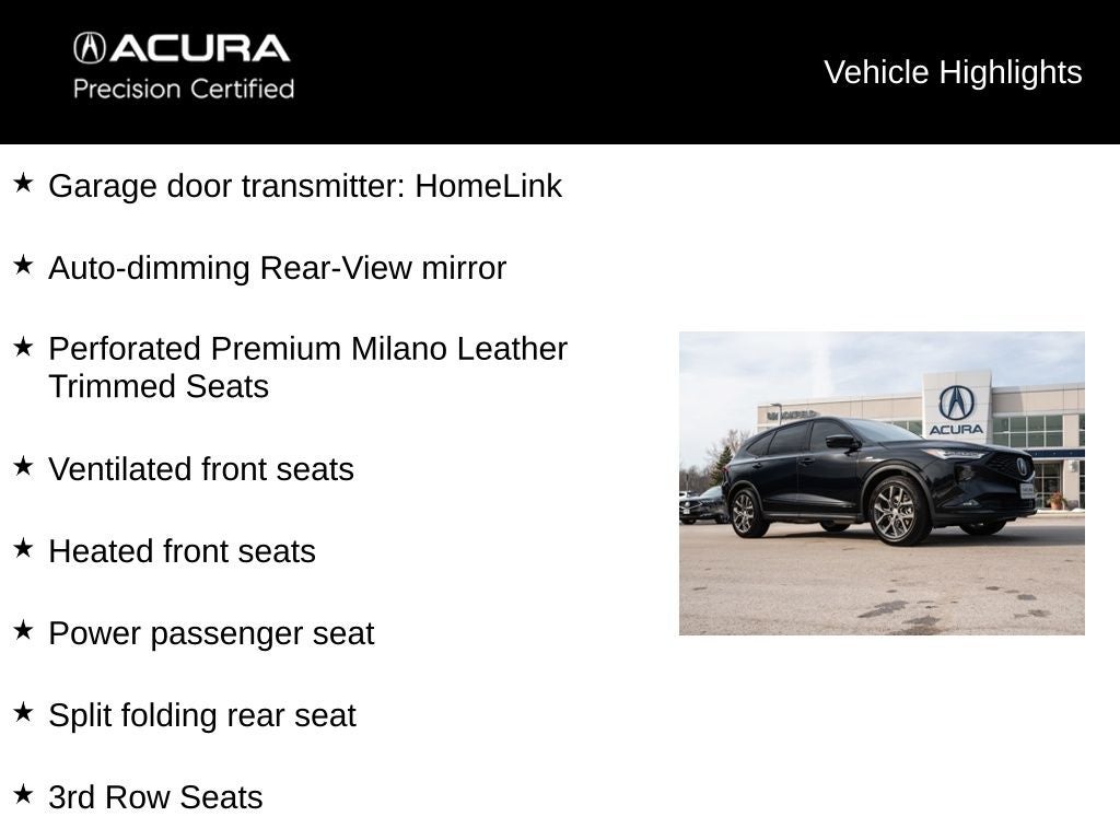 2024 Acura MDX A-Spec SH-AWD