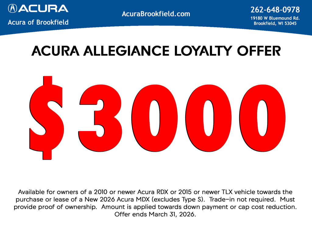 2026 Acura MDX Base SH-AWD