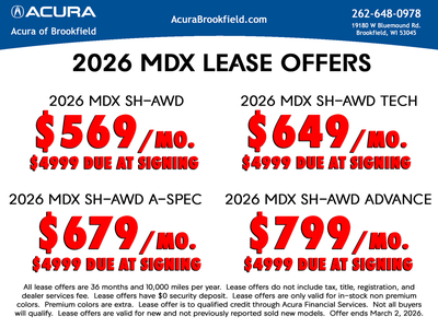 2026 Acura MDX Technology Package SH-AWD