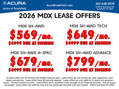 2026 Acura MDX Technology Package SH-AWD