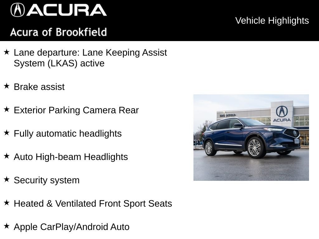 2024 Acura MDX Advance SH-AWD