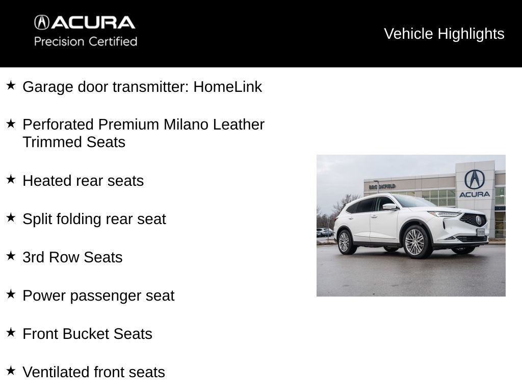 2023 Acura MDX Advance SH-AWD