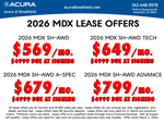 2026 Acura MDX Advance Package SH-AWD