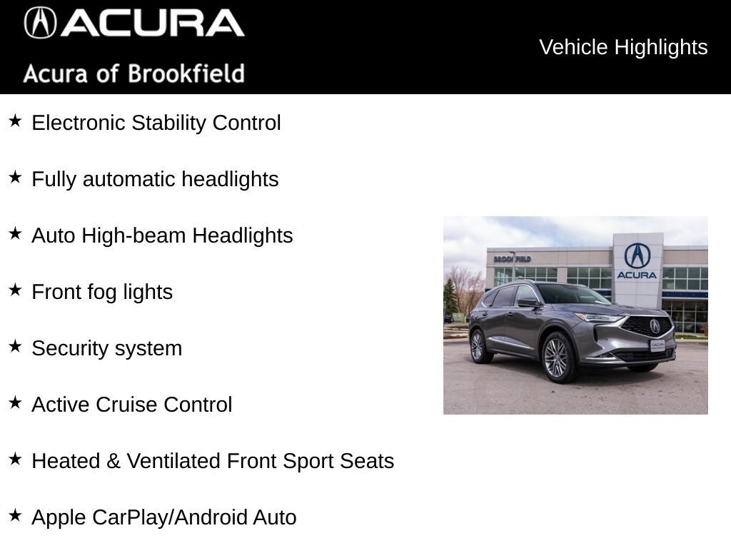 2023 Acura MDX Advance SH-AWD