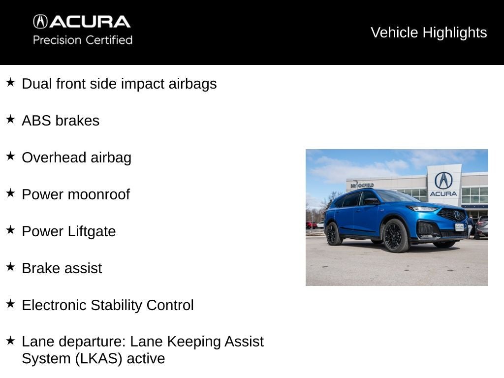 2026 Acura MDX A-Spec Advance Package SH-AWD