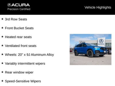 2026 Acura MDX A-Spec Advance Package SH-AWD